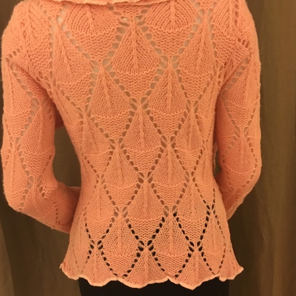 Sold❌❌❌New pink sweater cardigan removable button - Picture 7 of 7